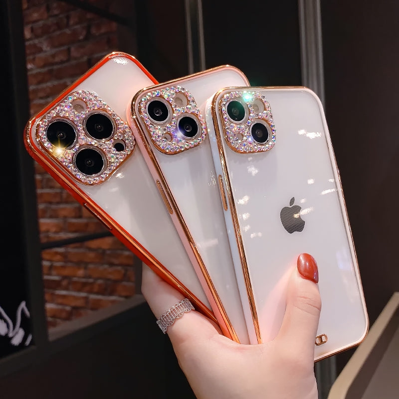 Luxury Plating Camera Glitter iPhone Case™