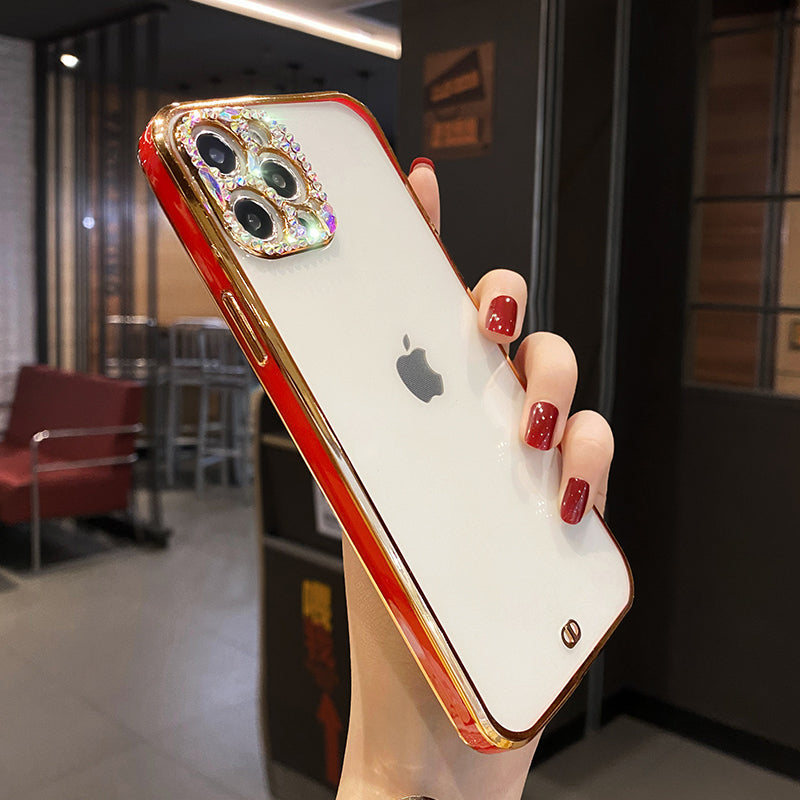 Luxury Plating Camera Glitter iPhone Case™