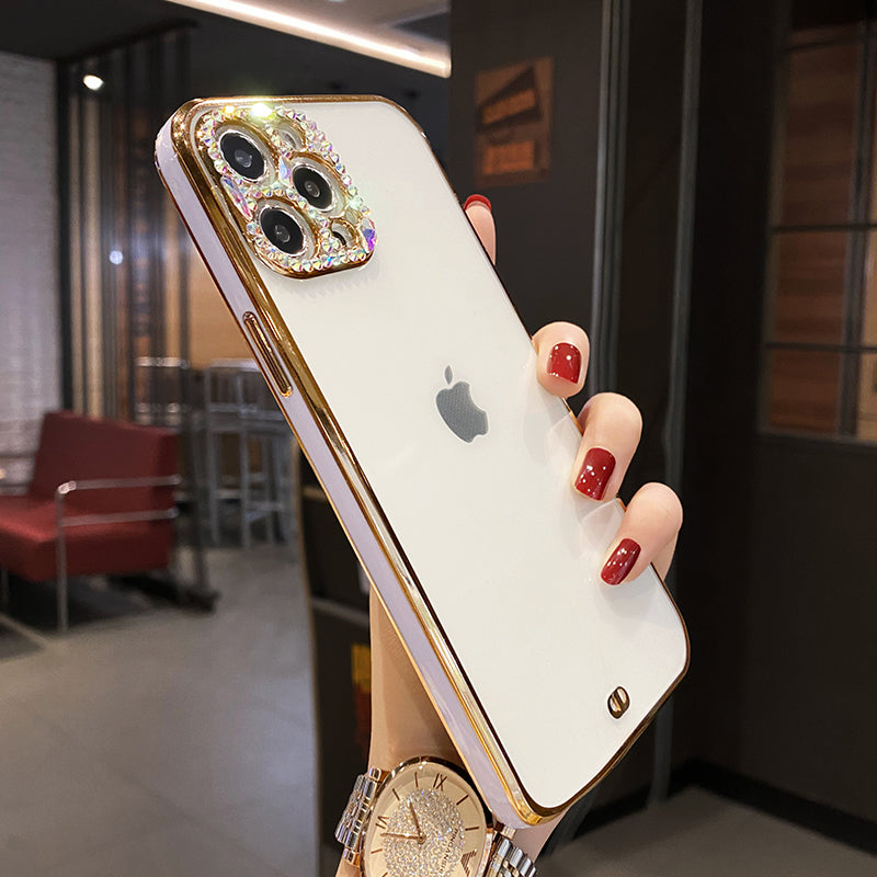 Luxury Plating Camera Glitter iPhone Case™