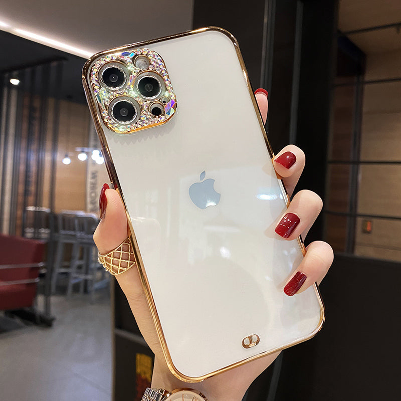 Luxury Plating Camera Glitter iPhone Case™